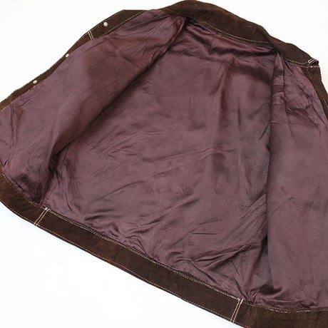 Suede Trucker Jacket