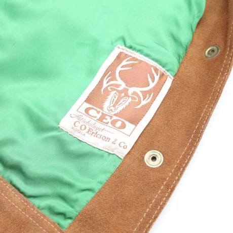 Vintage Suede Leather Jacket MADE IN SWEDEN