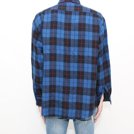 90's Le Tigre Plaid Acrylic Shirt