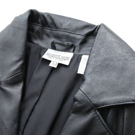 Vintage Leather Coat