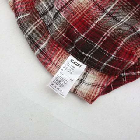 Ombre Check Flannel Shirt