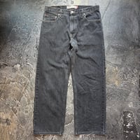 00s Levi’s 569 "Yarn-dyed" Black Denim Pants