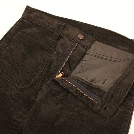 Levi's Black Corduroy Flared Pants Big E