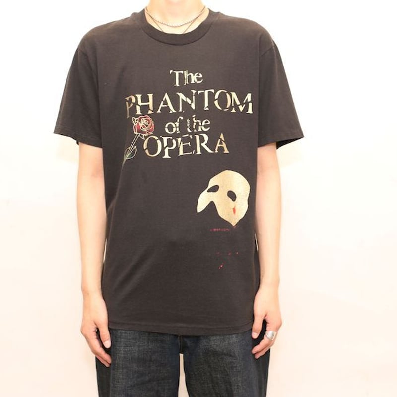 PHANTOM of the OPERA 80s ヴィンテージ tシャツ▲ 80s Phantom Of The Opera T-Shirt | L - Lucky Vintage