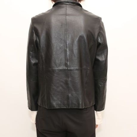 Black Lamb Leather Jacket