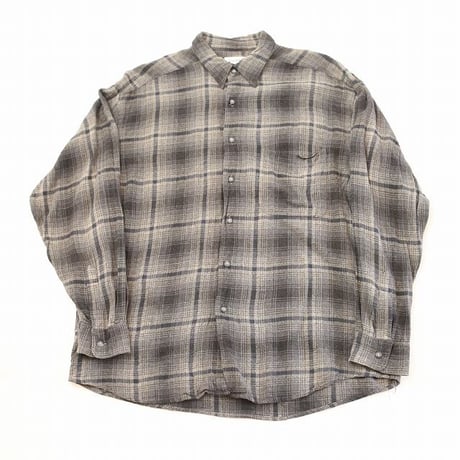 Ombre Check Rayon Shirt