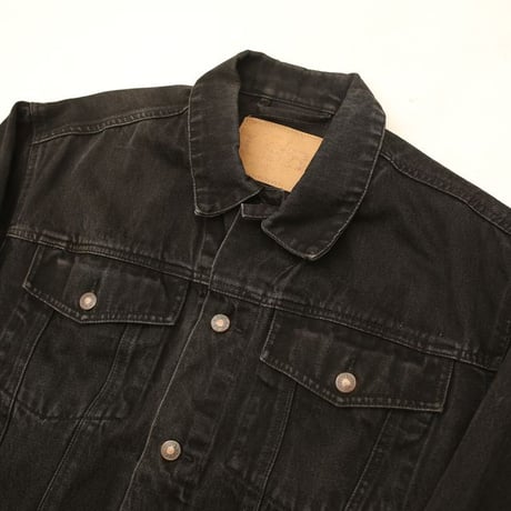 Black Denim Trucker Jacket