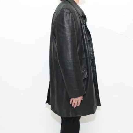 Black Leather Coat