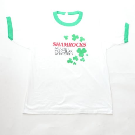 Vintage Shamrocks Ringer T-Shirt