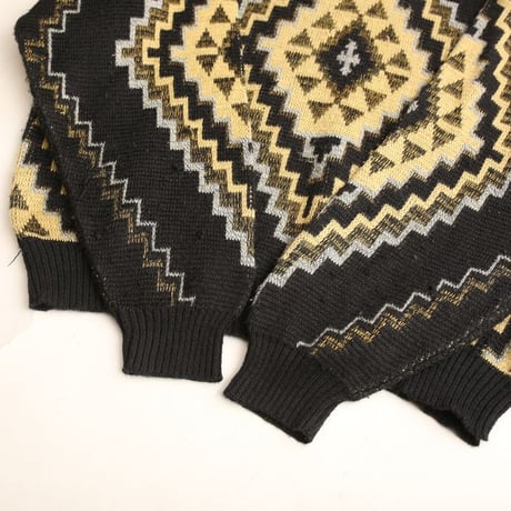 Native Pattern Knit Sweater