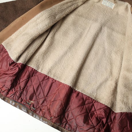 Vintage Leather×Knit Jacket