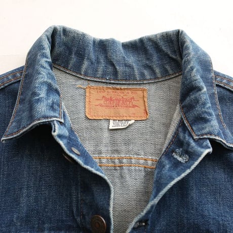60-70's Levi's 70505 Denim Jacket "Big E"