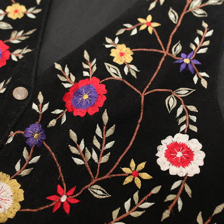 Vintage Embroidery  Vest