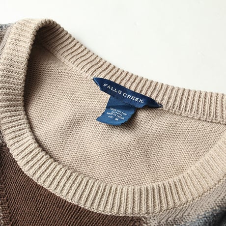 Argyle Cotton Sweater