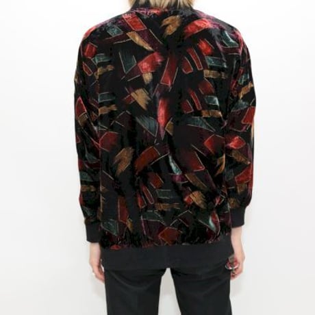 Vintage Velour Cardigan