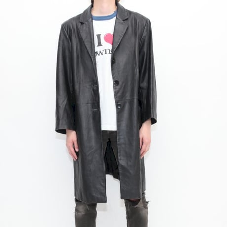 Skinny Leather Coat