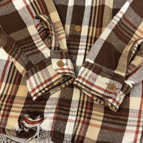 80s BIG MAC Cotton Heavy Flannel Shirt