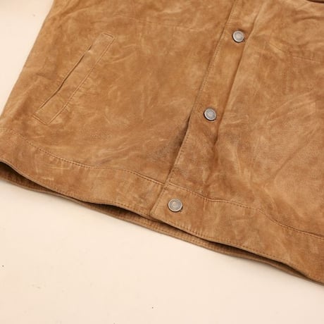 Euro Vintage Suede Leather Jacket