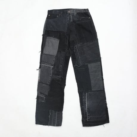 Levi's Patchwork Remake Black Denim Pants