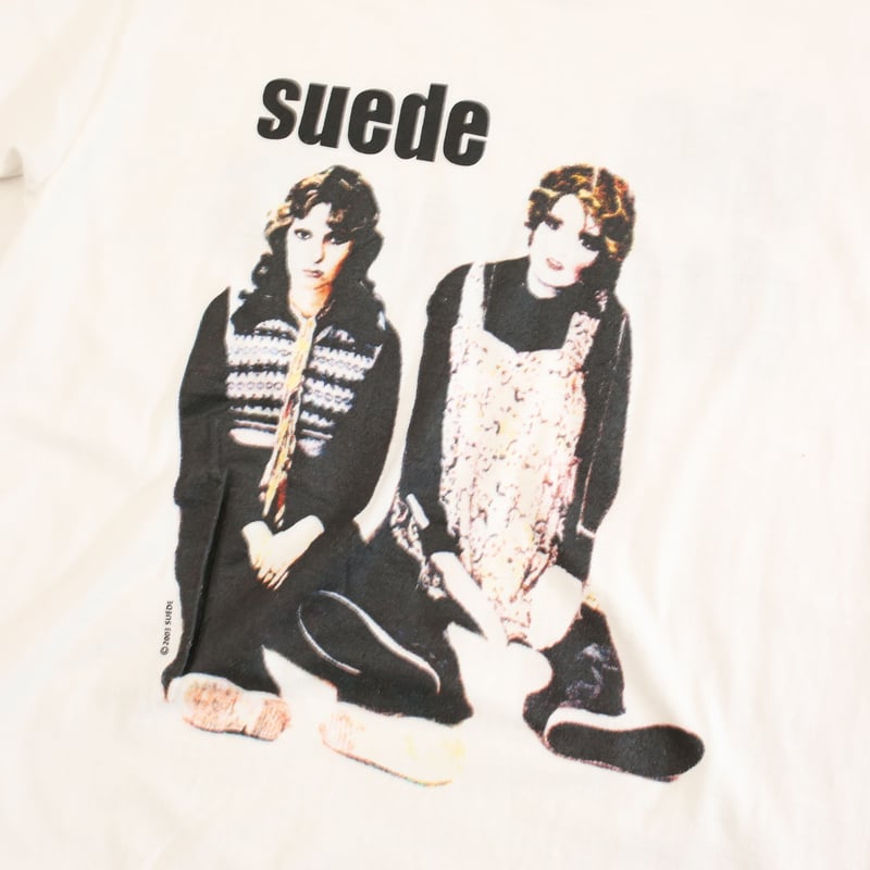 スウェード Suede Tシャツ バンド 半袖 L スウェード Suede Tシャツ バンド 半袖 L Suede スウェード