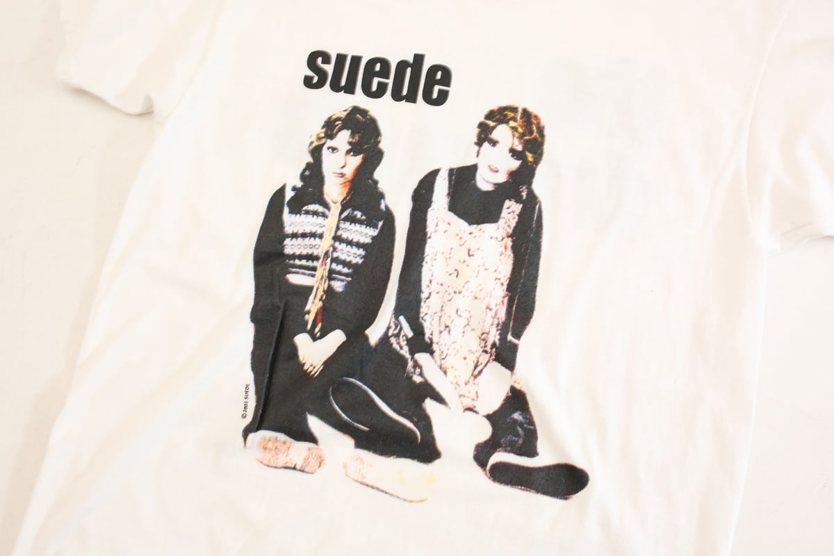 SUEDEバンドTシャツ Suede band t shirt - Etsy 日本