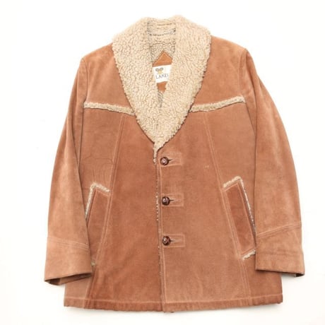 LAKELAND Suede Leather Shearing Coat