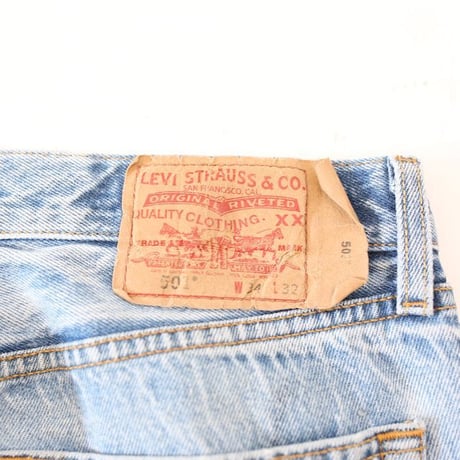 Levi's 501 Damage Denim Pants