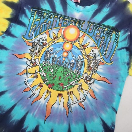 90's Grateful Dead 'Summer Tour 91' Tie Dye T-Shirt