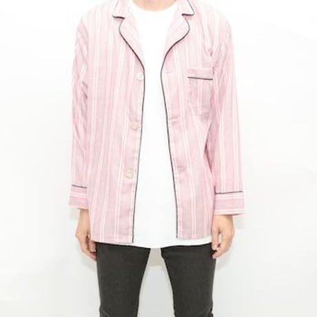Vintage Stripe Pattern Pajama Tops