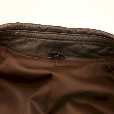 Black Leather Trench Coat