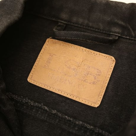 Black Denim Trucker Jacket