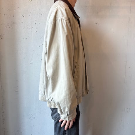 Chaps Ralph Lauren Leather Collared Jacket