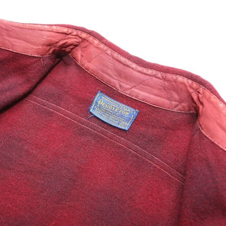 50s Pendleton Ombre Plaid Wool Shirt