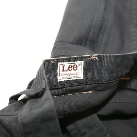 Lee Black Denim Flared Pants