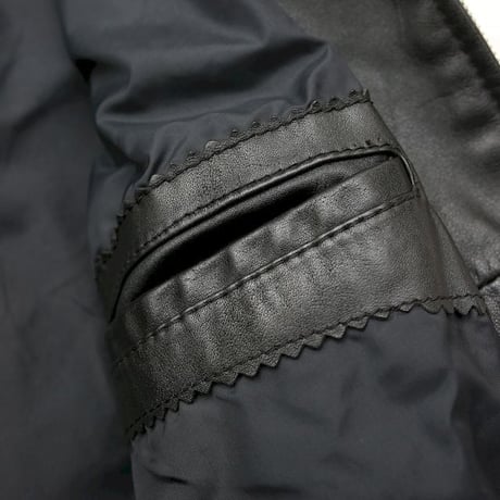 Vintage Single Leather Jacket