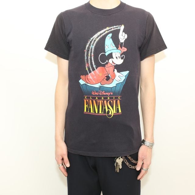90s DISNEY FANTASIA Tシャツ USA 古着 ビンテージ 90年代 WALT DISNEY
