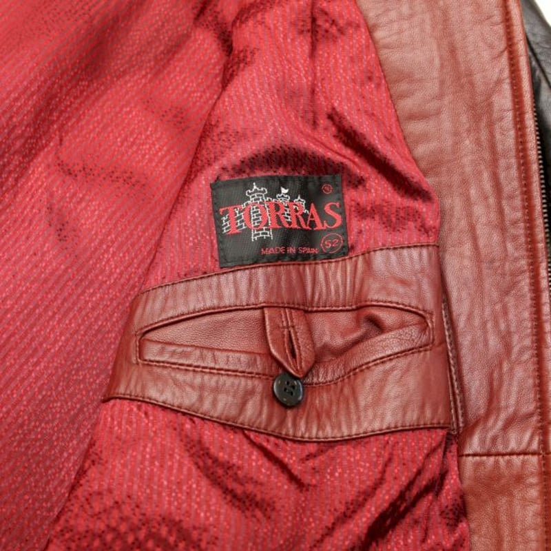 TORRAS Leather Jacket MADE IN SPAIN | Strato