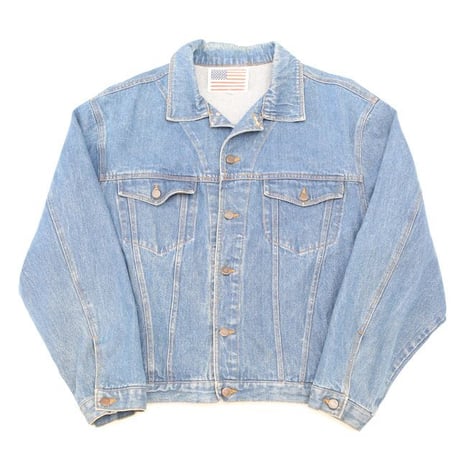 Vintage Denim Jacket Loose Silhouette