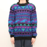 Hand Made Mohair Knit Sweater