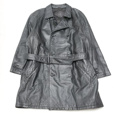 Black Leather Coat
