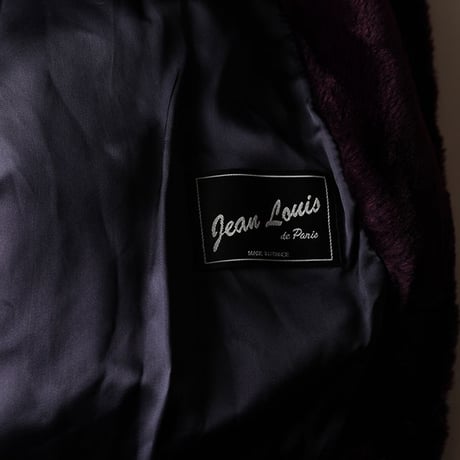 Fake Fur Coat  MADE IN FRANCE