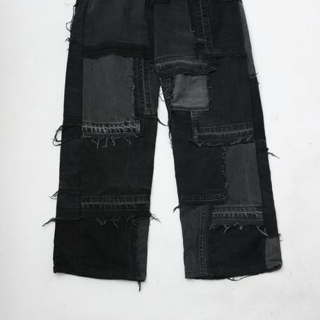 Levi's Patchwork Remake Black Denim Pants