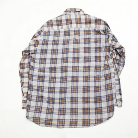 Plaid Print Flannel Shirt