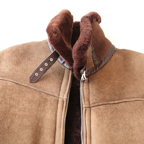 Vintage B-3 Type Mouton Jacket   