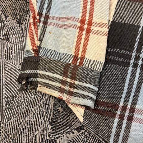 70s BIG MAC Cotton Heavy Flannel Shirt
