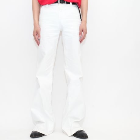 Star Patchwork Boots-Cut Pants