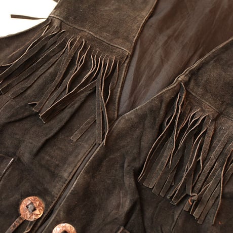 Fringe Suede Vest