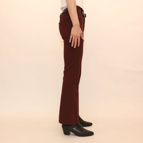 70's Lee Prest Boot Cut Slacks Pants