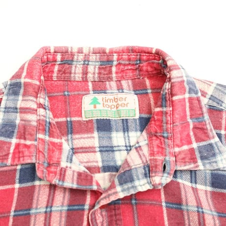 Print Flannel Plaid Shirt
