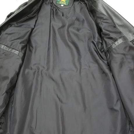 Black Leather Coat